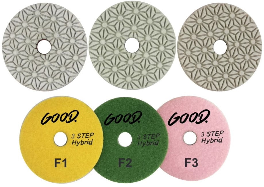 "Good" Brand 3-Step Polishing System